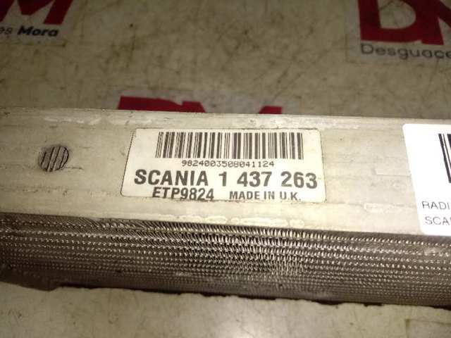 Радиатор печки (отопителя) Scania 1437263 цена, от 81.59 USD
