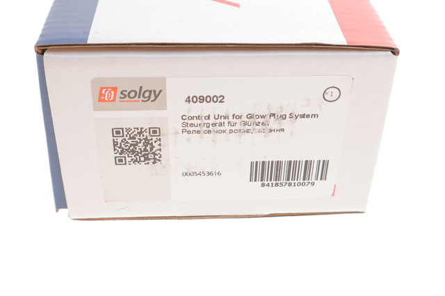 Relê das velas de incandescência 409002 Solgy