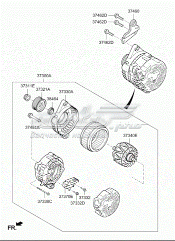  3730003870 Hyundai/Kia