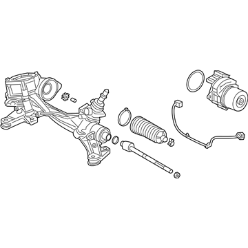 Рулевая рейка 53620TLCA10 Honda