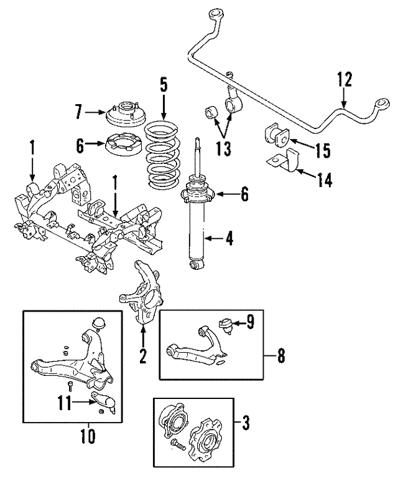 Сальник хвостовика редуктора заднего моста Mitsubishi MR580530 цена, от 6.19 USD
