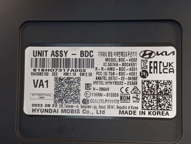 5074ABDC4E01 Hyundai/Kia 