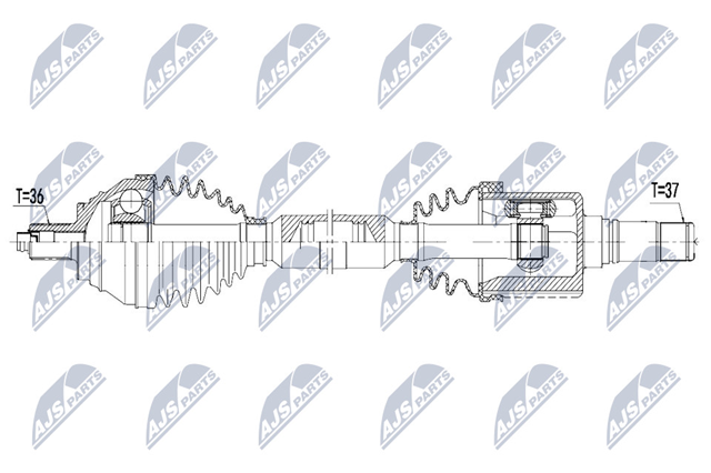 Привод правый SKF VKJC4206