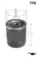 ELH4401 Mecafilter filtro de óleo