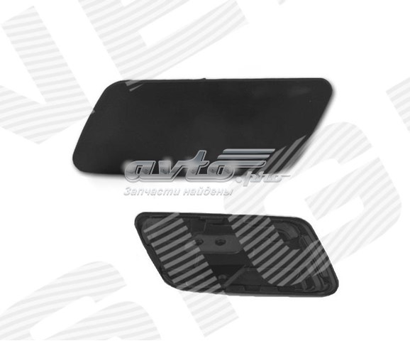 Placa sobreposta do injetor de fluido para lavador da luz dianteira para Volkswagen Passat (357)