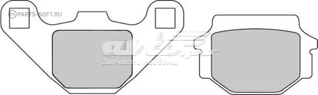 FDB314P Ferodo Колодки передние