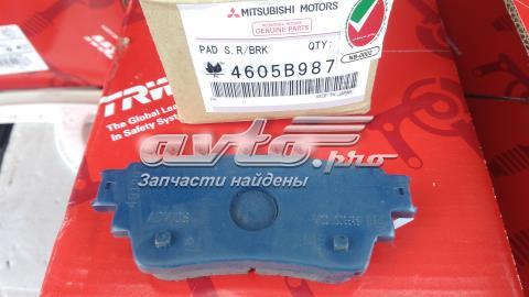 4605B987 Mitsubishi задние колодки