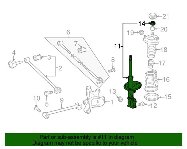 Купить 4853080654 Toyota Амортизатор задний правый