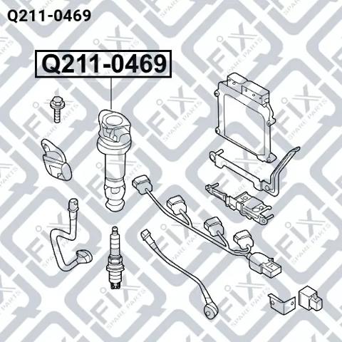 Q2110469 Q-fix Катушка зажигания