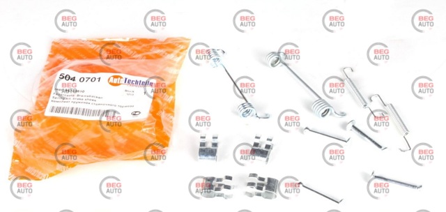 Установочный комплект задних барабанных колодок Autotechteile 5040701 цена, от 2.02 USD