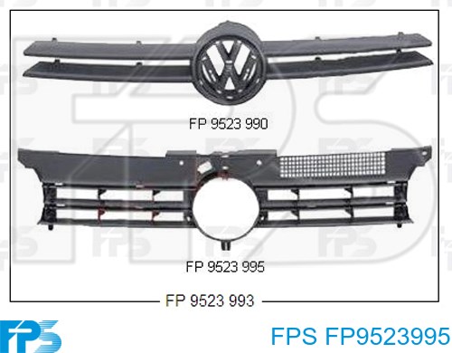 Купить FP9523995 FPS Решетка радиатора