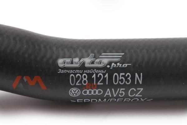 028121053N VAG Manguera del radiador original y equivalente