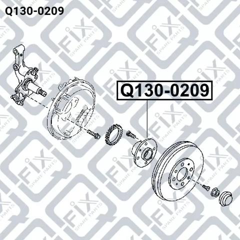 Ступицы задних колес Q-fix Q1300209 цена, от 27.27 USD