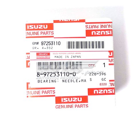 8972531100 Isuzu Подшипник вторичного вала КПП
