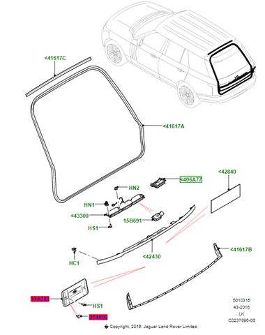  LR052124 Land Rover