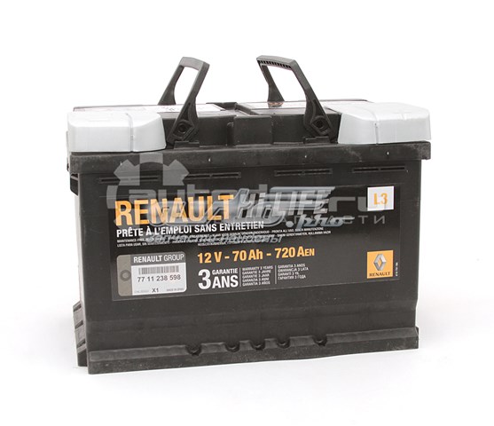 Купить Renault (RVI) Емкость 70А/ч 7711238598