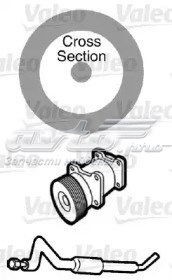 Кольцо уплотнительное шланга компрессора нагнетательного VALEO 509750
