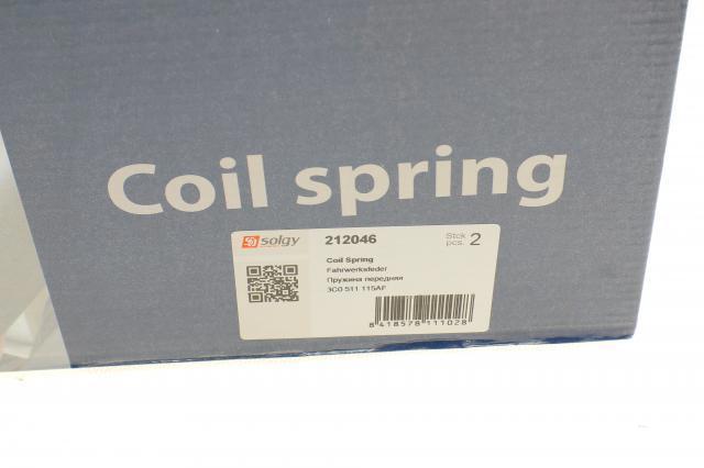Пружина амортизатора Solgy 212046 цена, от 800.91 UAH