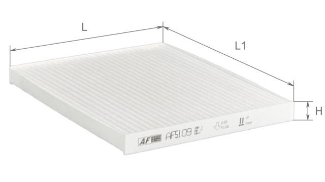 AF5109 Alpha Filter Внутрисалонный фильтр