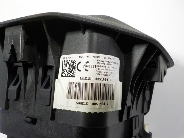 98185013ZD Peugeot/Citroen Подушка безопасности водителя