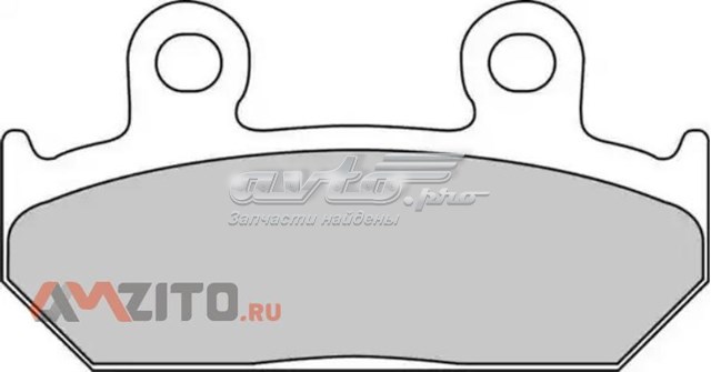 Купить FDB462P Ferodo Колодки тормозные