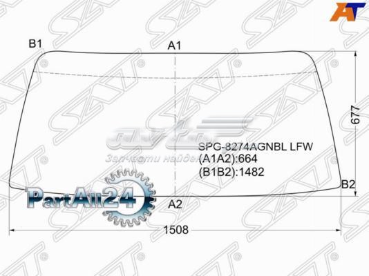 Pára-brisas para Toyota Land Cruiser (J8)