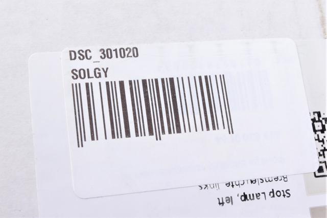 Купить DSC301020 Solgy Левый стоп