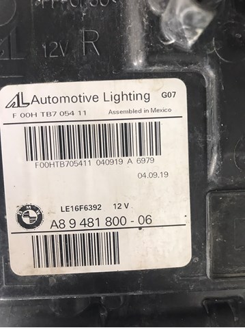 A89481800 BMW 