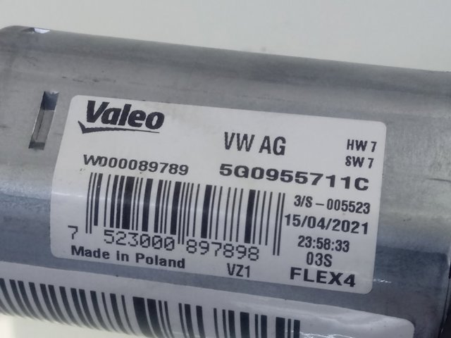 5Q0955711C VAG Мотор заднего стеклоочистителя
