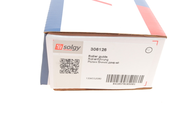 306126 Solgy Ролик двери боковой (сдвижной) правый верхний