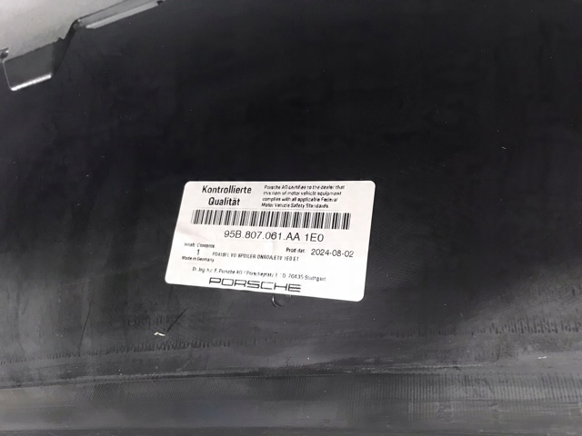 95B807061AA1E0 Porsche 
