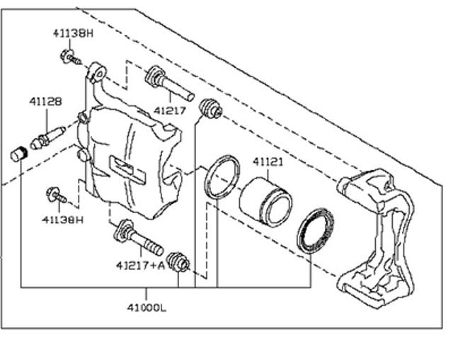 Купить 41011JE00A Nissan/Infiniti 
