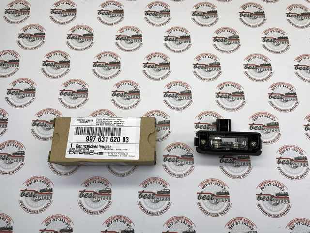 Купить 99763162003 Porsche Фонарь подсветки номерного знака