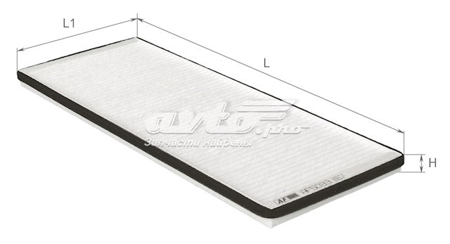 Купить AF5033 Alpha Filter Фильтр салона угольный