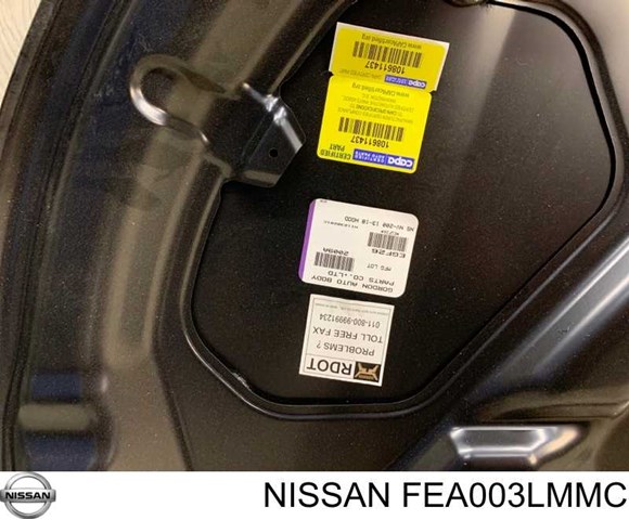 Капот FEA003LMMC Nissan/Infiniti