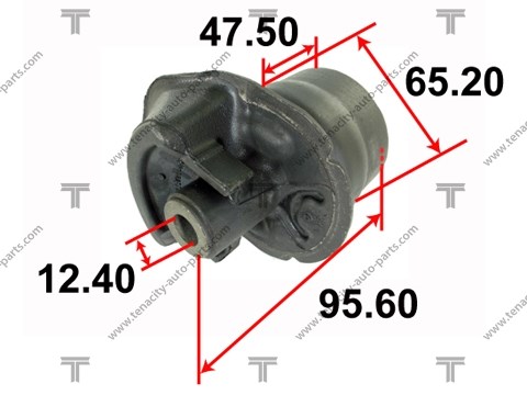 Сайлентблок заднего подрамника Tenacity AAMTO1074 цена, от 11.90 USD