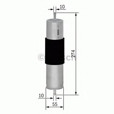 Фильтр тонкой очистки топлива Bosch 450906450 цена, от 26.64 USD