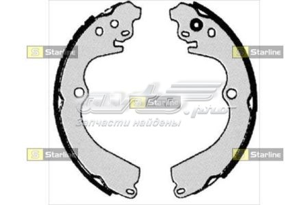 Тормоза рабочие задние ножные и тормозные барабаны Starline BC06230 цена, от 18.92 USD