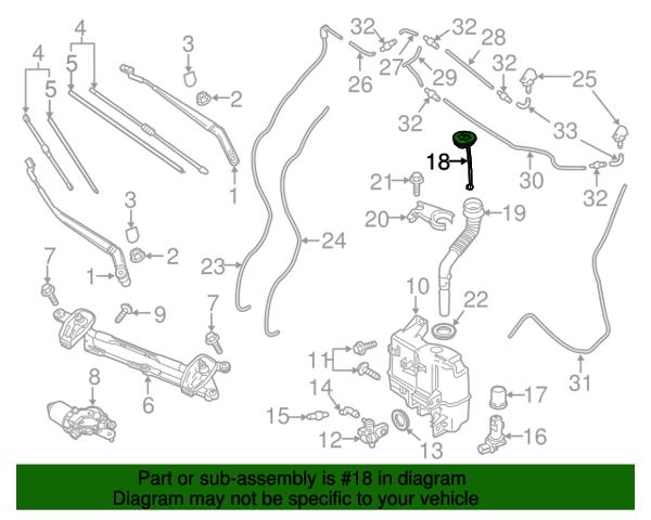 Compre Tampa de tanque de fluido para lavador Mazda 6 