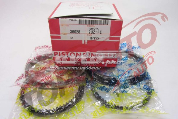 Кольца поршневые комплект, STD TPR 36028STD