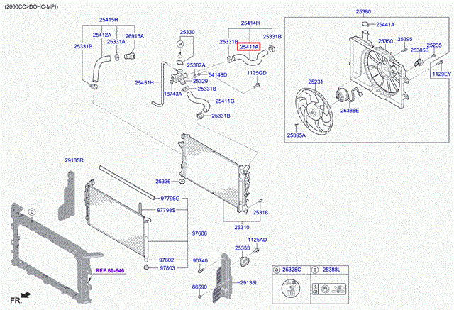  25411F2100 Hyundai/Kia