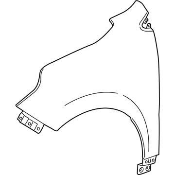 Крыло переднее левое Signeda PCV10156AL цена, от 75.73 USD