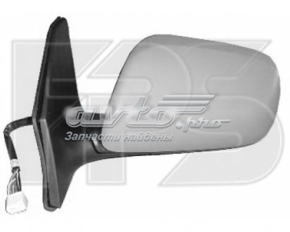 FP7010M03 FPS Espelho de retrovisão esquerdo