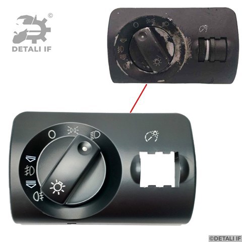 Купить DF11522 Detali IF Переключатель света фар на "торпедо"