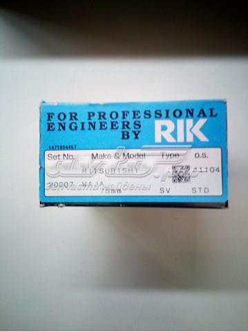 Кольца поршневые 20007STD Riken