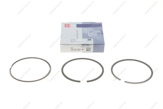 Комплект поршневых колец на 1 цилиндр, стандарт 120020005100 NE/NPR