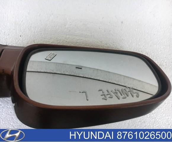 Левое боковое зеркало 8761026500 Hyundai/Kia