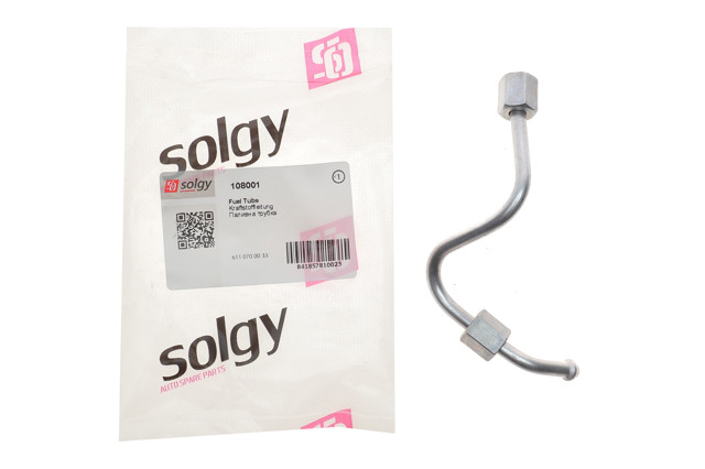 Купить 108001 Solgy Трубка топливная форсунки 1-го цилиндра