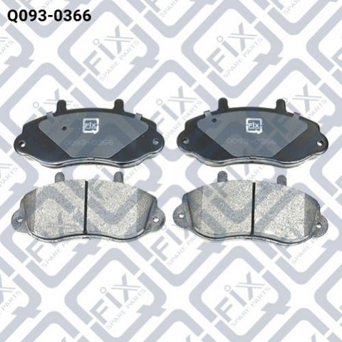 Колодки Q-fix Q0930366 цена, от 13.30 USD