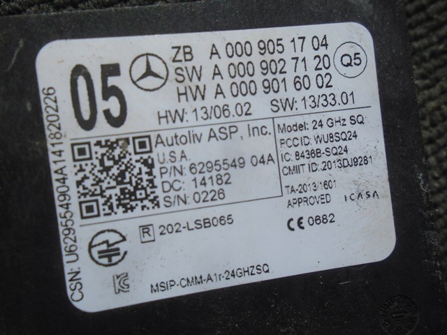  A0009051704 Mercedes
